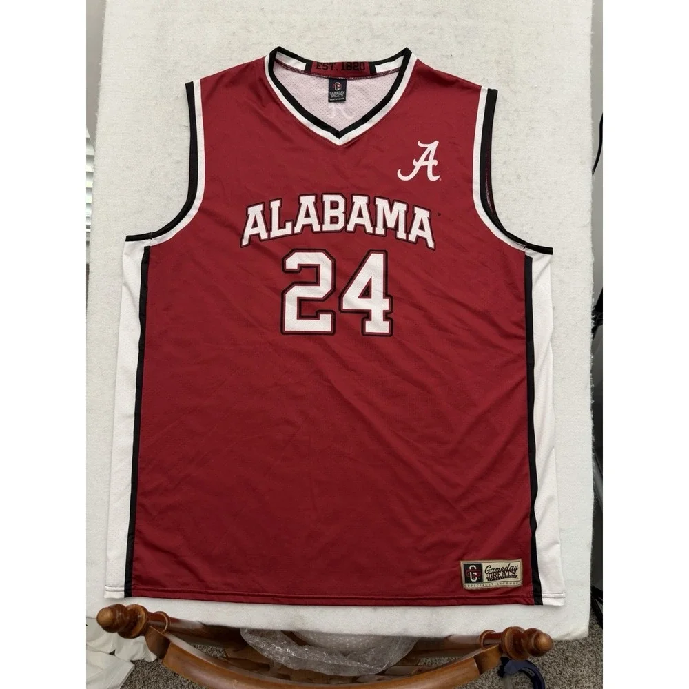 Alabama Crimson Tide Basketball Jersey Brandon‎ Miller #24 Men's 3XL AUTHENTIC